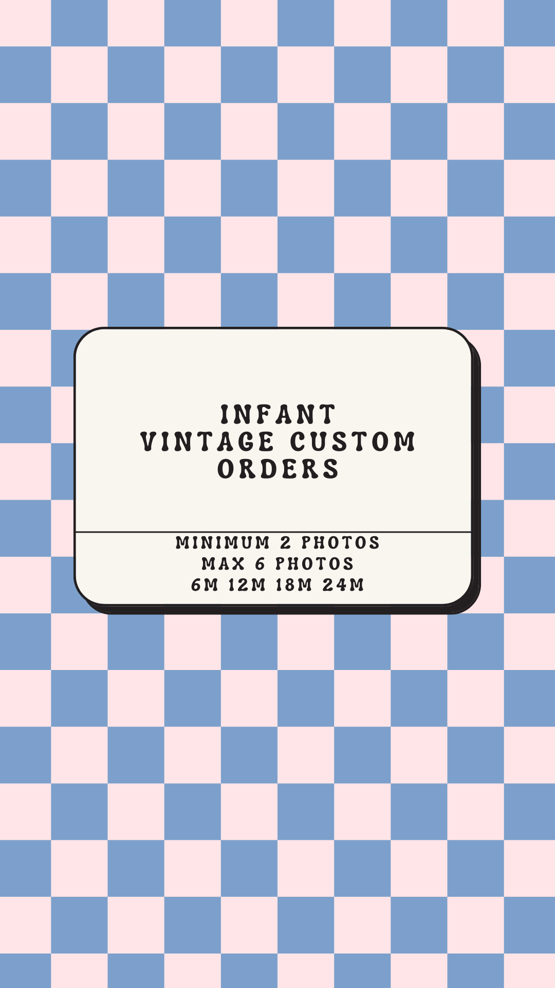 Custom Infant Vintage Shirt