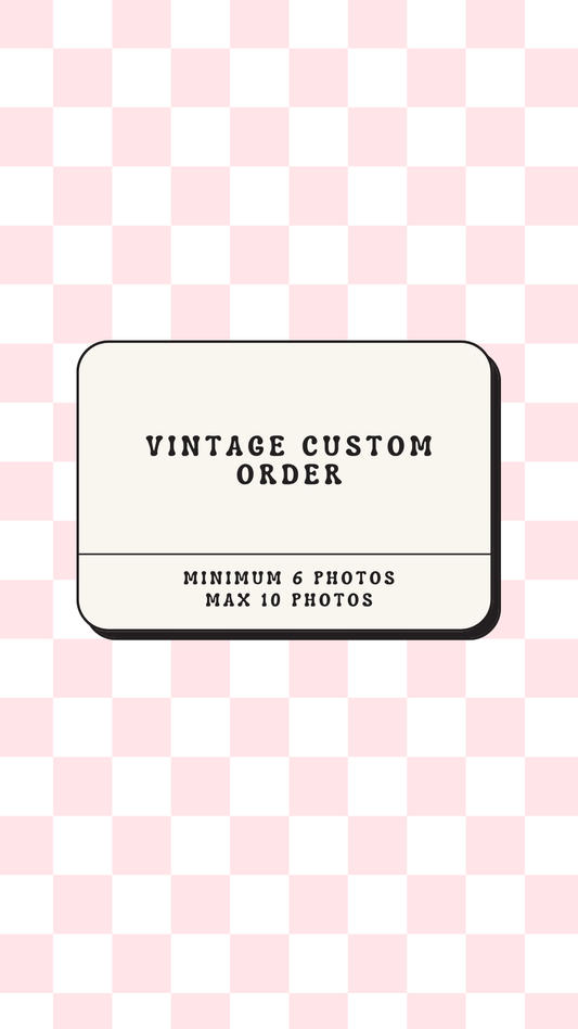 Custom Adult Vintage Shirt / Crewneck
